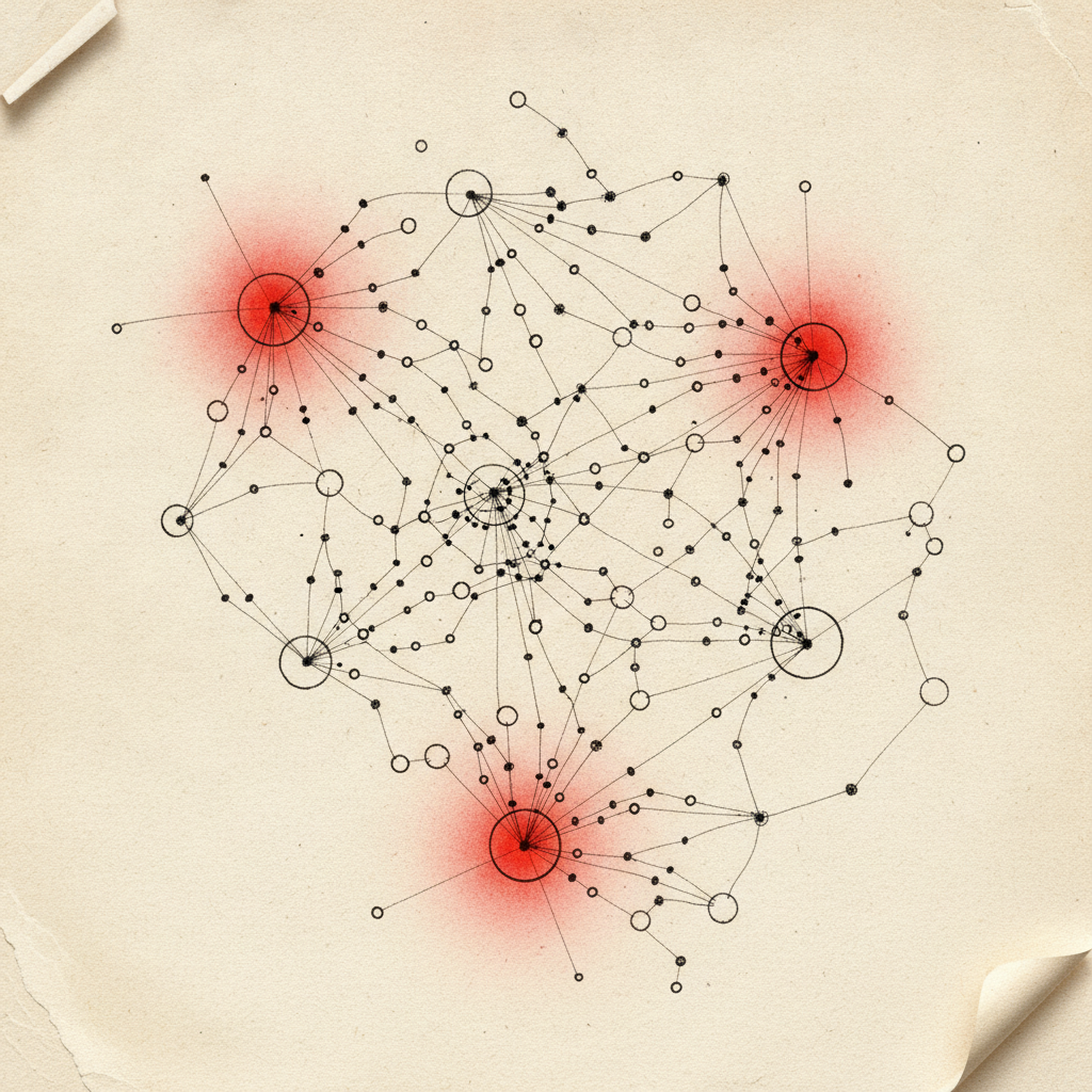 Insight and Action nodes linked across panes.